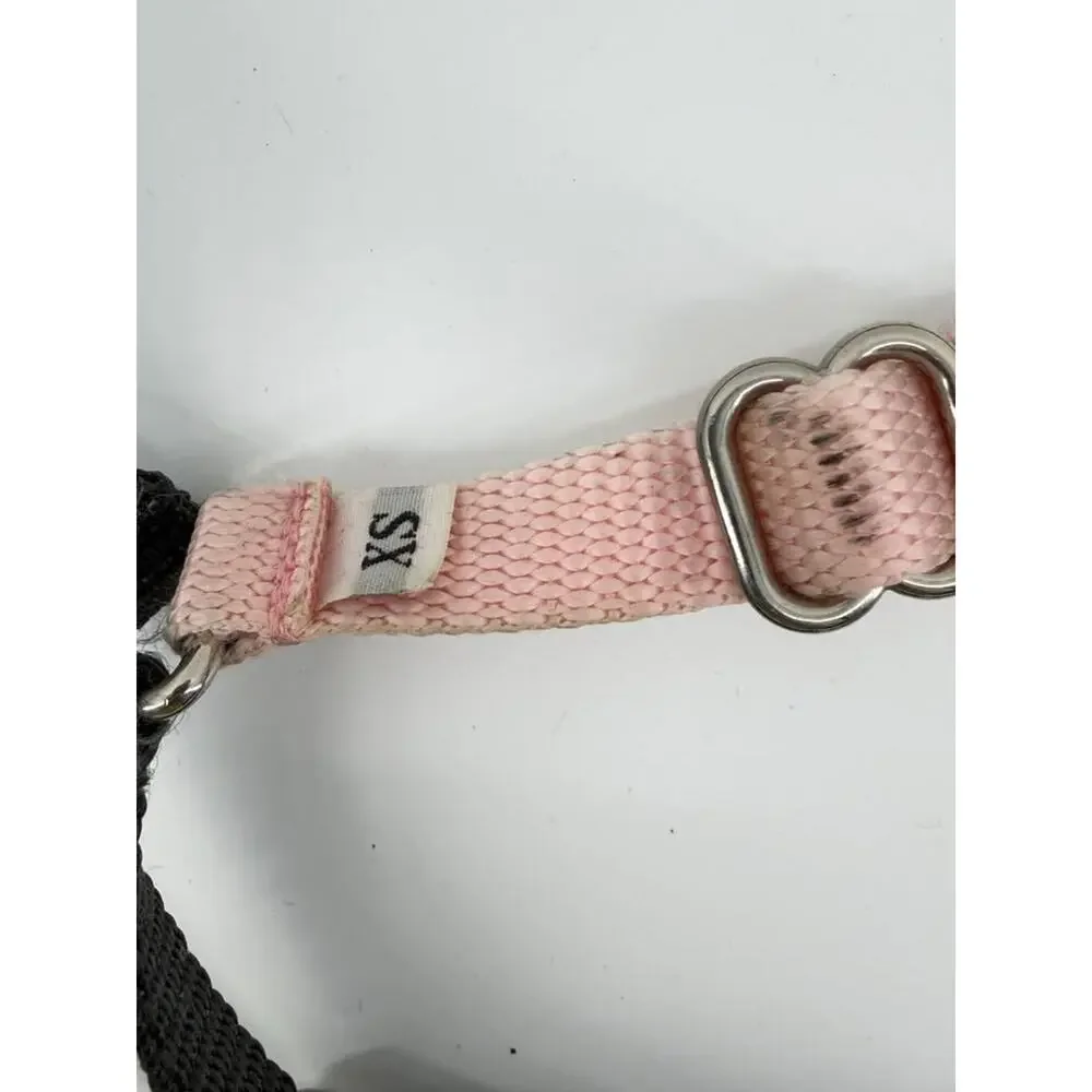 Wonder Walker® - No-Pull Dog Harness - Size XS Black/Pink